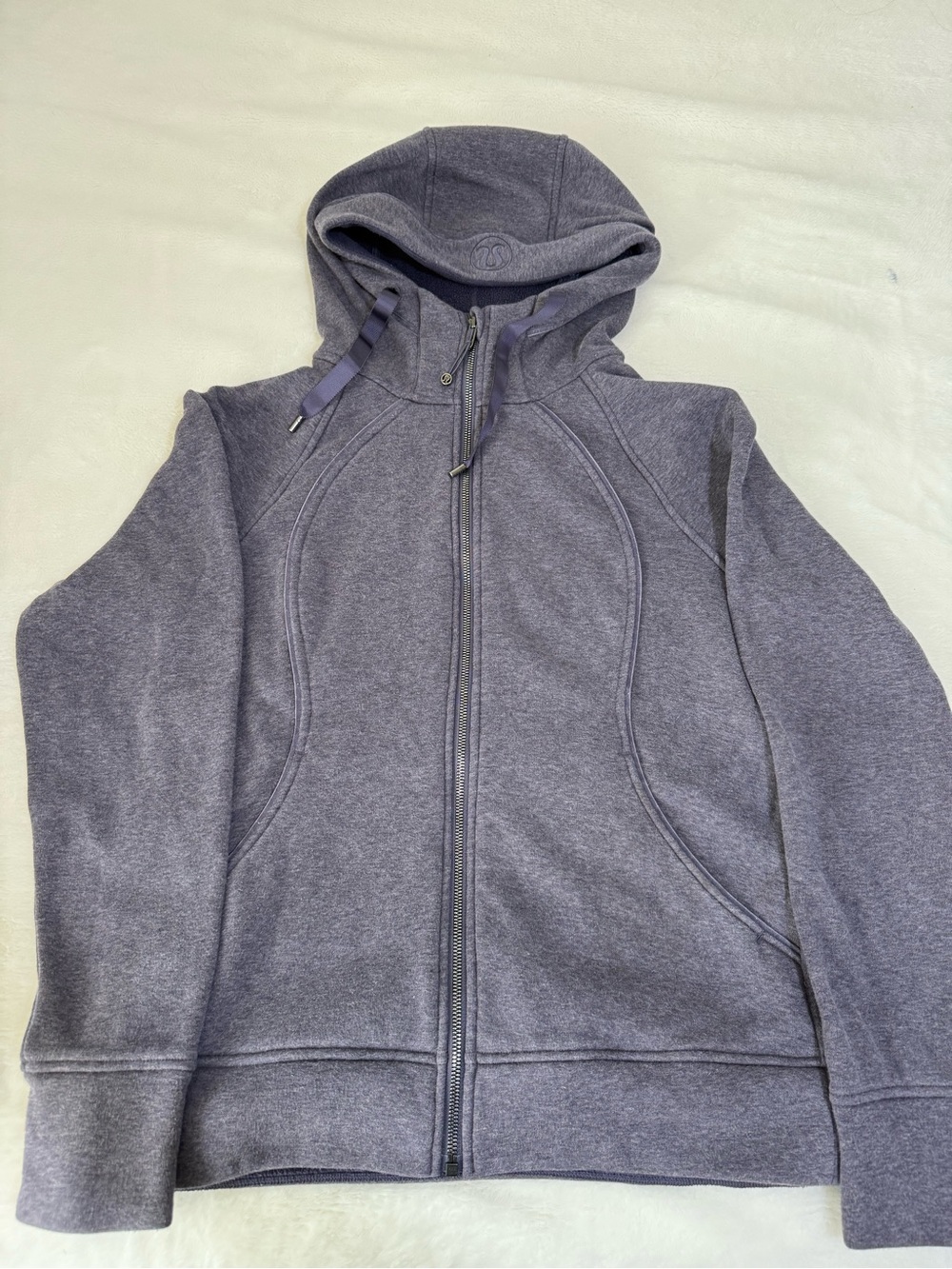 lululemon athletica Lavender Heather Full-Zip Hoodie